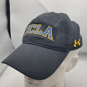 Under Armour UCLA Womens Black Yellow Hat Cap Casual College Outdoors School